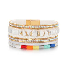 Multi Strand Leather Bracelet
