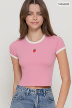 Everyday Cuteness Pink Ringer Top