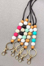 Silicone Beaded Breakaway Bead Lanyard