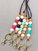 Silicone Beaded Breakaway Bead Lanyard