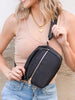 Black Camera Crossbody Sling Bag