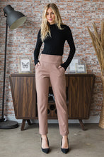 A New Day - Black Straight Pants with Wide Waistband