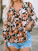 Never Too Much Floral Babydoll Blouse