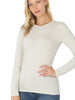 It's Your Chance - Bone Brushed Microfiber Long Sleeve Round Neck Tee