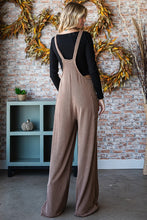 Own the Moment Chestnut Ribbed Overall