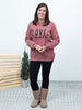 Love More -- BELLA+CANVAS® - Sponge Fleece Raglan Crewneck Sweatshirt