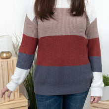 See You Around - Color Stripe Knitted Pullover Sweater