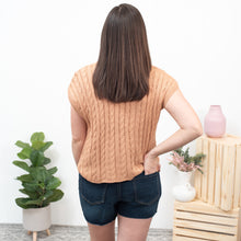 Capable of Anything - Cable Knit Top