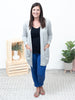 Forever Changing - Thermal Waffle Knit Pocketed Cardigan