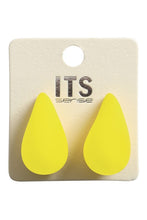 Teardrop Acrylic Stud Earrings