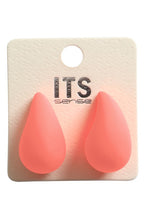 Teardrop Acrylic Stud Earrings