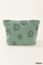 Corduroy Smile Makeup Clutch