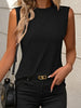 Easy Days Black Pleated Tank