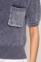 Love Beyond Navy Mineral Wash Sweater