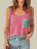 Summer Wishes Colorblock Knit Tank