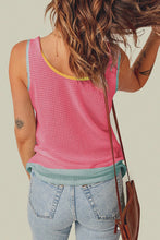 Summer Wishes Colorblock Knit Tank