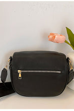 Something To Tell - Black Vegan Leather Crossbody Sling Chest Bum Bag