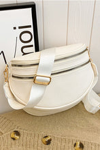 Something To Tell - Cream Vegan Leather Crossbody Sling Chest Bum Bag