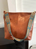 Every Situation - Camel Retro Vegan Leather Crossbody Shoulder Bag