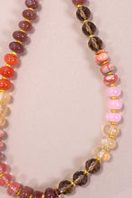 Natural Agate Bead Necklace