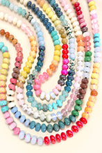 Natural Agate Bead Necklace