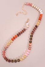 Natural Agate Bead Necklace