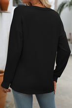 It's Our Moment - Black Solid Pocket Front Top