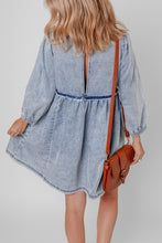 Vintage Charm Denim Mini Dress