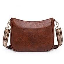Ellie Vegan Leather Crossbody Cognac