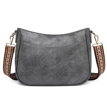 Ellie Vegan Leather Crossbody Gray