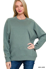 A Good Feeling Ash Jade Fleece Sweatshirt