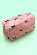 Bow Makeup Cosmetic Pouch