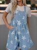 Follow the Stars Denim Romper