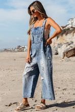 Your Overall Pick Distressed Denim Overall