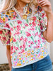 Create Your Story Floral Blouse