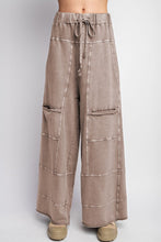Make A Change Smokey Taupe Wide Leg Pants