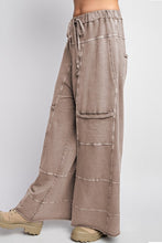 Make A Change Smokey Taupe Wide Leg Pants