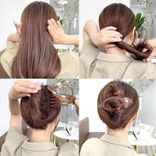 Oval Lay Down Flat Hair Clips