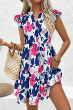 First To Know Floral Flutter Sleeve Mini Dress