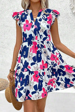 First To Know Floral Flutter Sleeve Mini Dress