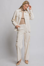 Endless Grace Faux Leather Shacket