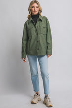 Warmth Within Olive Fleece Shacket