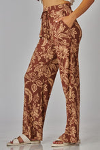 Leaves of Change Floral Wide Leg Pants