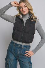 Beyond Limits Black Reversible Puffer Vest