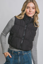 Beyond Limits Black Reversible Puffer Vest