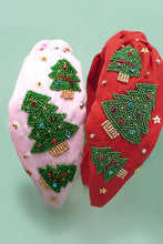 Christmas Tree Bead Headband