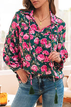 Timeless Blooms Floral Puff Sleeve Blouse