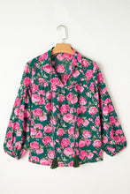 Timeless Blooms Floral Puff Sleeve Blouse