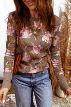 Blossom Haze Waffle Textured Top