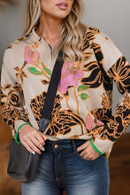 Bohemian Babe Floral Quarter Zip Sweater